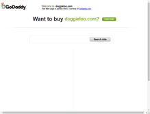 Tablet Screenshot of doggieloo.com